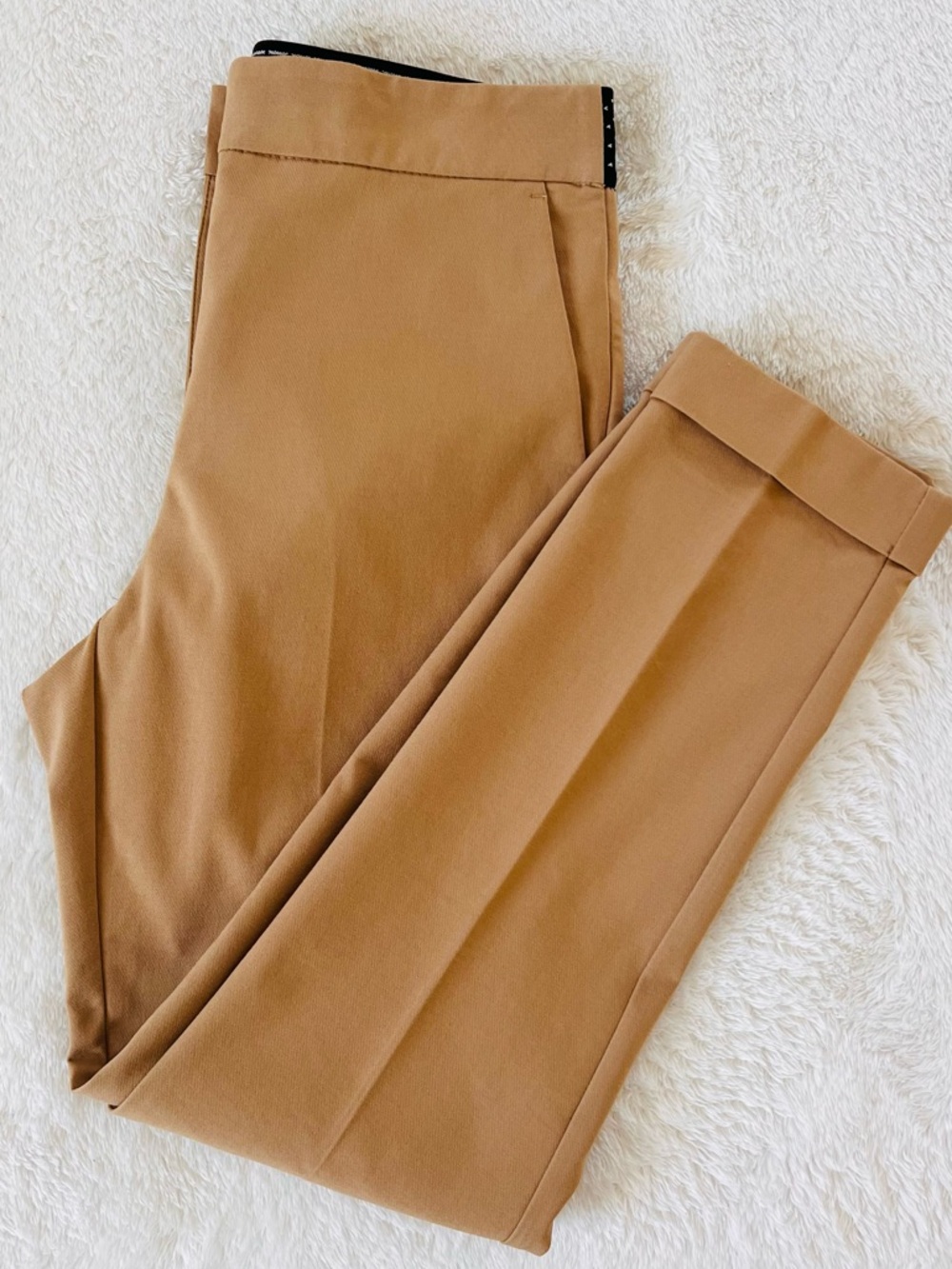 Zara trousers in Camel Brown - Picture 6 of 7